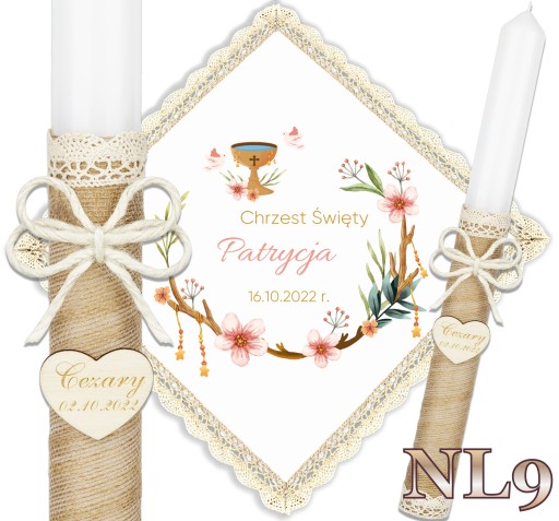 Халат Свеча Крещение BOHO Янтарь NL