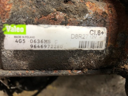 CITROEN C5 I 2.0 HDI СТАРТЕР 9646972280
