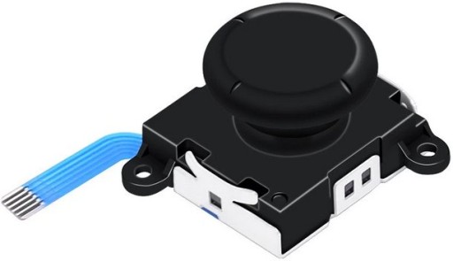 НОВЫЙ ДЖОЙСТИК 3D АНАЛОГОВАЯ РУЧКА JOY-CON STICK ЧЕРНЫЙ ПЕРЕКЛЮЧАТЕЛЬ NINTENDO OLED V3