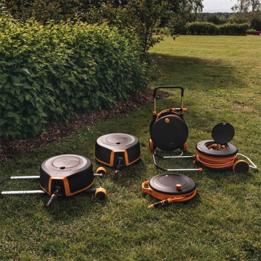 КАТУШКА ДЛЯ ШЛАНГА FISKARS 20M АВТО ШЛАНГ XL КОЛЕСА 1025933