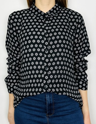 Шифоновая блузка XXL 44 с узором Primark