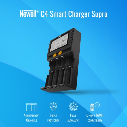 Зарядное устройство Newell Smart C4 Supra для NiMH Li-Ion