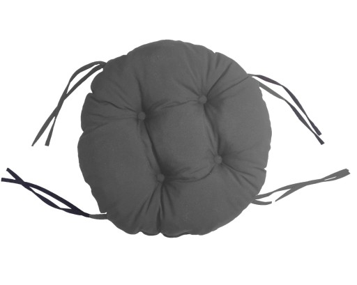 Подушка на стул табурет 35см GRAPHITE WHEEL