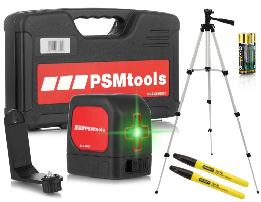 ЧЕМОДАН GREEN CROSS LASER 30M + МАРКЕР STANLEY