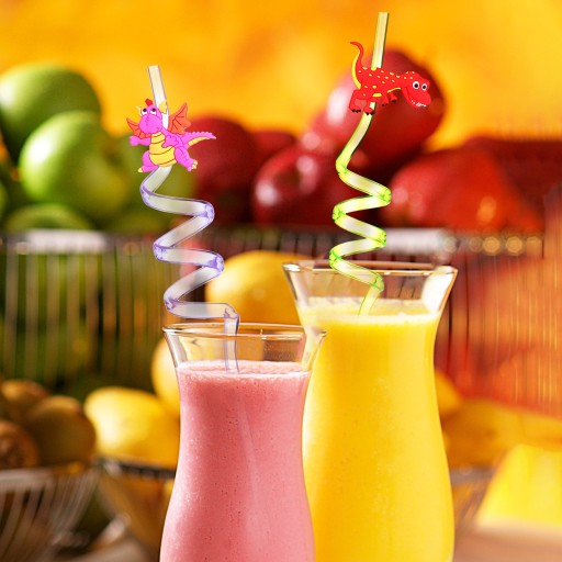 LUAU PARTY НАПИТКИ СОЛОМОЧКИ