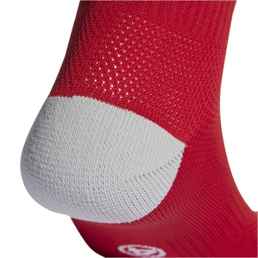 Футбольные носки Adidas Milano 23, красные IB7817