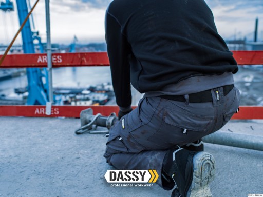 Мужские рабочие брюки Dassy Liverpool Серый 58