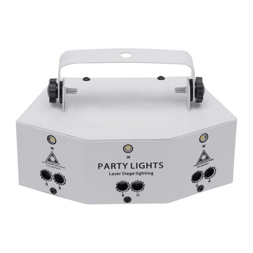 9-okowe oświetlenie sceniczne LED RGBDJ DMX