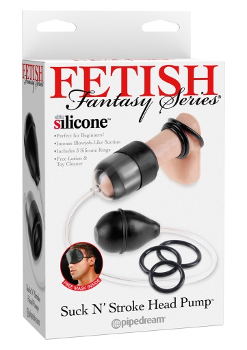 Помпа FETISH STROKE HEAD для мужского мастурбатора
