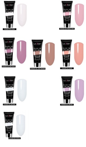 Большой набор лаков для ногтей ACRYL GEL ACRYL GEL 30 мл LAMP