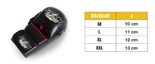 Спарринговые перчатки StormCloud MMA Hurricane 7 унций L