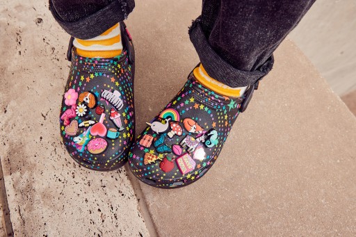 Детская обувь Шлепанцы Сабо Crocs Bayaband Rainbow 209731 Сабо 22-23