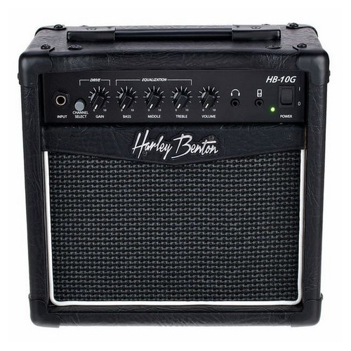Комбинированный гитарный усилитель 10 Вт Harley Benton HB-10G AUX с разъемом для наушников