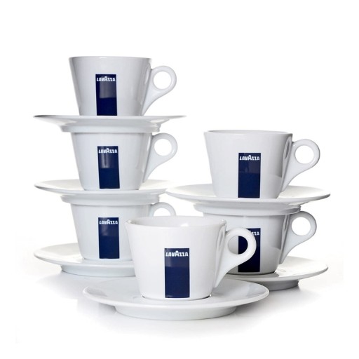 Чашка для эспрессо Lavazza 70 мл с блюдцем 1 шт.