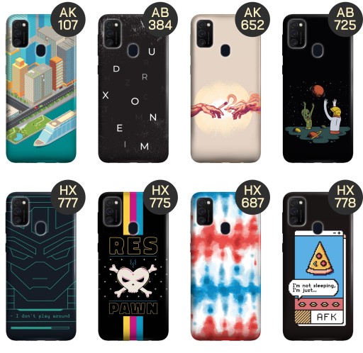 ETUI DO SAMSUNG GALAXY M21 WZORY DLA CHŁOPAKA OBUDOWA POKROWIEC CASE