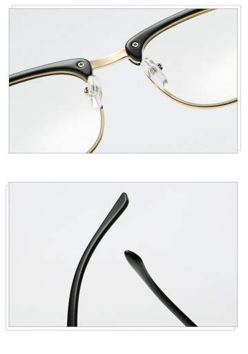OKULARY KOREKCYJNE NERD nerdy retro PLUSY +0.75