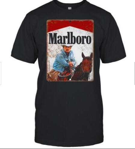 Модная мужская футболка Marlboro Denim