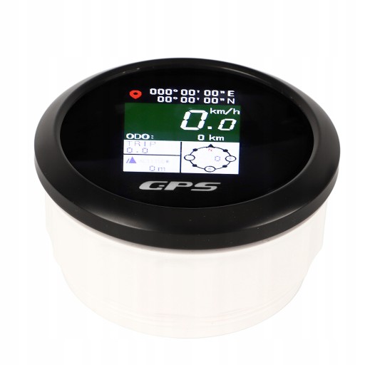 85-мм GPS-спидометр, 9-32 В, TFT-экран, цифровой