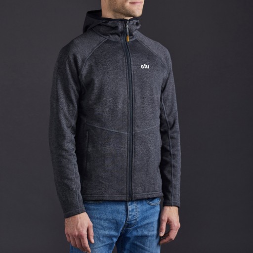 BLUZA z kapturem DART HOODIE MĘSKA GRAFITOWA L oddychająca dla żeglarza