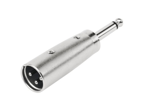 Адаптер: 3-контактный разъем XLR/монофонический разъем JACK 6.3.