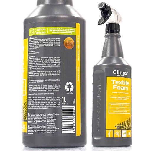 Clinex Textile жидкость для обивки 1л x2