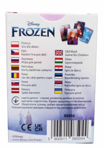 Карточная игра Piotr Land of Ice 2 Elza Anna Olaf 4+ Trefl