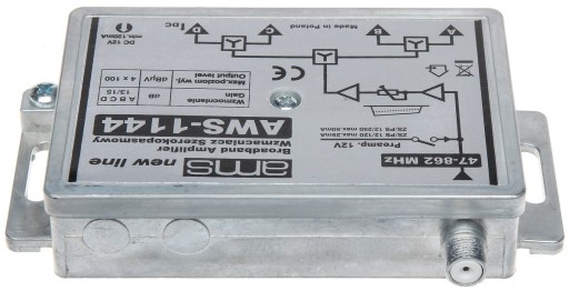 АНТЕННЫЙ УСИЛИТЕЛЬ AWS-1144 13/15дБ