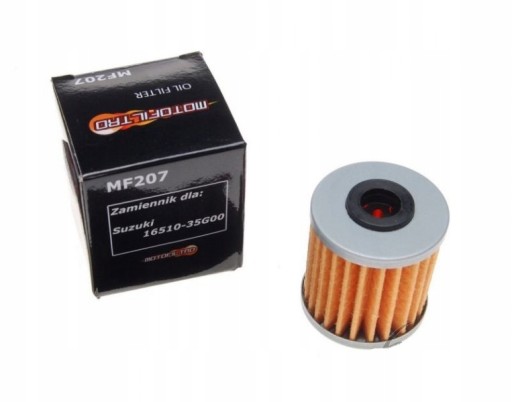ФИЛЬТР МАСЛЯНЫЙ MF207 (HF207) MOTOFILTRO 16510-35G00