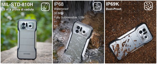 Бронированный телефон DOOGEE V20Pro, 20 ГБ/256 ГБ, 6,43 дюйма, AMOLED, 2 ТБ, 6000 мАч, 5G, NFC
