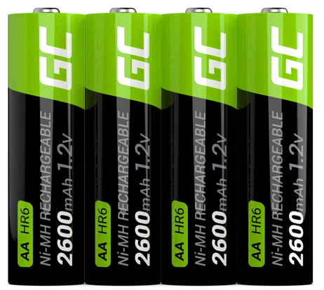 12 БАТАРЕИ AA R6 GREEN CELL 2600 мАч