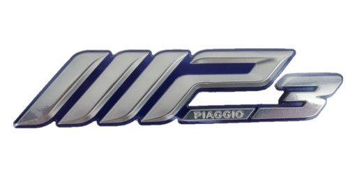 PIAGGIO MP3 300 350 500 эмблема задняя боковая