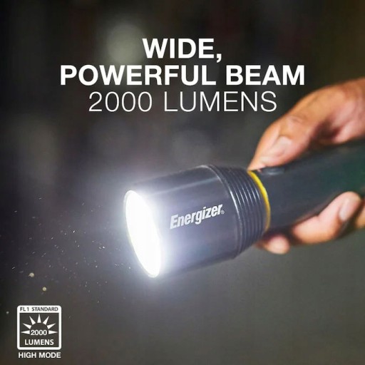 Фонарик ENERGIZER Metal Vision HD Focus 9*AA 2000