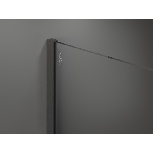 MEXEN KIOTO ŚCIANKA PRYSZNICOWA WALK-IN 90 x 200 CM GUN GRAY szkło 8 mm