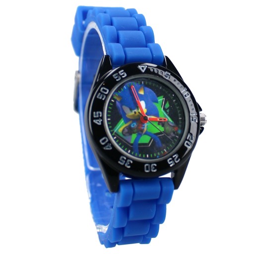 Детские наручные часы Watch Kids Time! АНАЛОГОВЫЕ 3D часы - SONIC