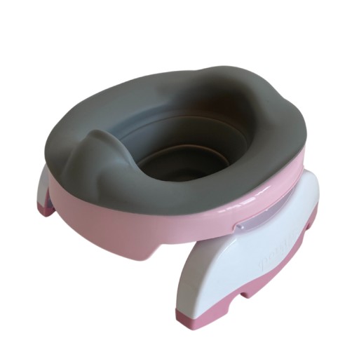 Potette Plus 2in1 Туристический чехол на горшок РОЗОВЫЙ