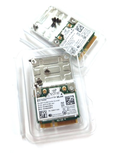КАРТА WIFI INTEL DUAL BAND WIRELESS-AC 7260, адаптер 5 ГГц, ПОЛНЫЙ РАЗМЕР, 867 Мбит/с