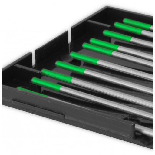 Elektrody zielone 1,0 WP-20 wolframowe TIG 10szt.