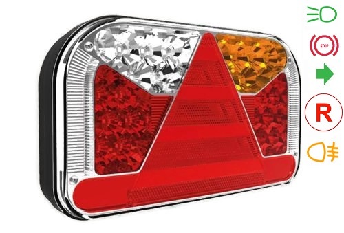 КОМБИНИРОВАННЫЙ СВЕТОДИОДНЫЙ ЗАДНИЙ ФОНАР LED ПРАВЫЙ FT-170PNT