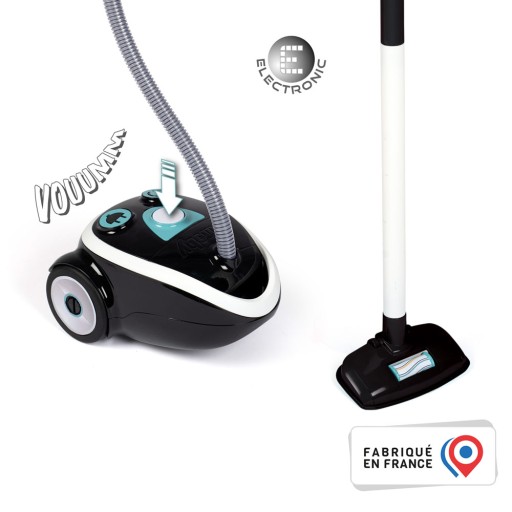 Детский пылесос Smoby на батарейках со звуком