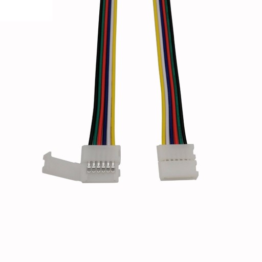 5XОдин разъем для светодиодной ленты RGB+CCT 12 мм