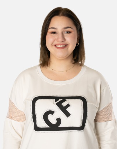 Duża Tunika Sukienka Bluzka Damska 7071-01 XL/2XL