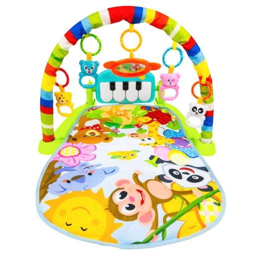 Interaktywna MATA edukacyjna PIANINO Happy Baby