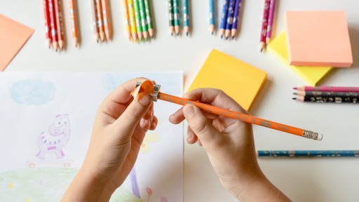 НАБОР КАРАНДАШЕЙ BIC KIDS EVOLUTION ILLUSION, 24 шт., стираемые мелки «ШКОЛА»