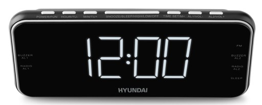 РАДИО БУДИЛЬНИК HYUNDAI FM AM РАДИО БУДИЛЬНИК ЧАСЫ USB