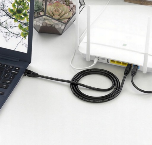 KABEL PRZEWÓD LAN SIECIOWY RJ45 DO INTERNETU KAT.6 CAT.6 UTP 5M LANBERG