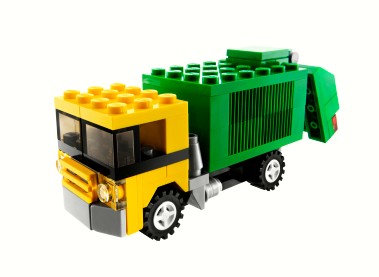 LEGO Creator 20011 Мусоровоз из НОВЫХ кирпичей 2009 года