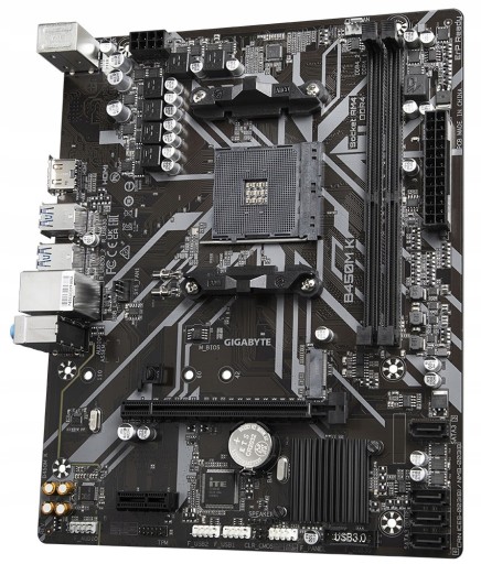 Материнская плата B450M K AM4 2DDR4 HDMI USB 3.2 M.2