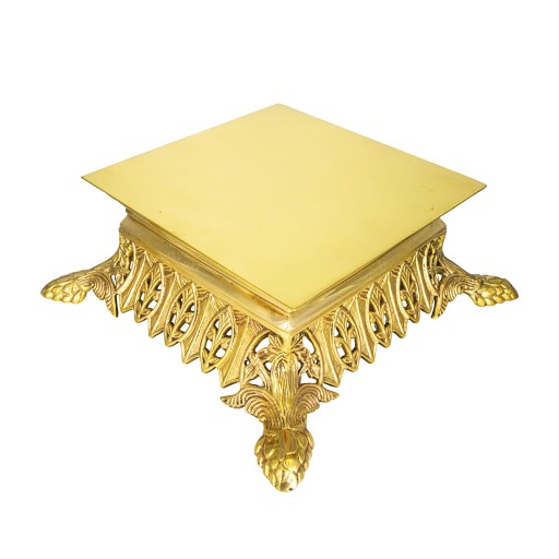 НАСТОЛЬНАЯ ПОДСТАВКА ДЛЯ ТРОНА из МОЛДНЕЙ ЛАТУНИ для MOUNSTRANCE, латунь