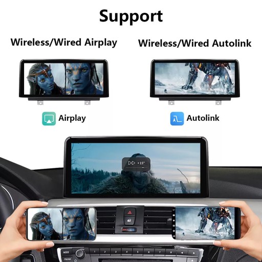 1 шт. беспроводной автомобильный интерфейс CarPlay Android для Audi A4 B8 A5 Q5 2009-2015