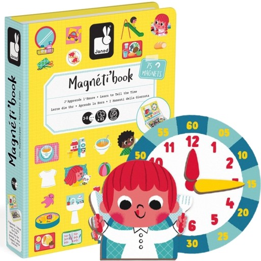 Пазл «Я ИЗУЧАЮ ЧАСЫ MAGNETIBOOK JANOD»